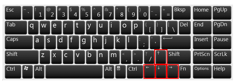 Gambar Tampilan Keyboard