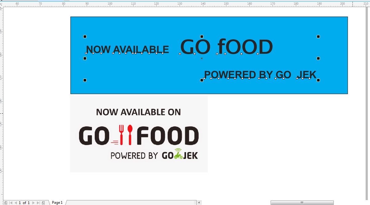Cara Mudah Membuat dan Memodifikasi Logo Gojek untuk Usahakan Gofood